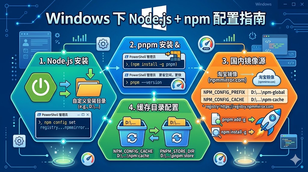 Windows下开发环境镜像与配置-nodejs